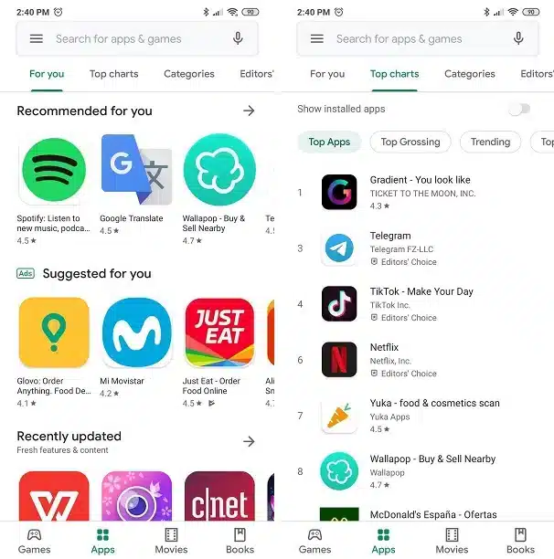 Google Play Store Download (APK Android) free