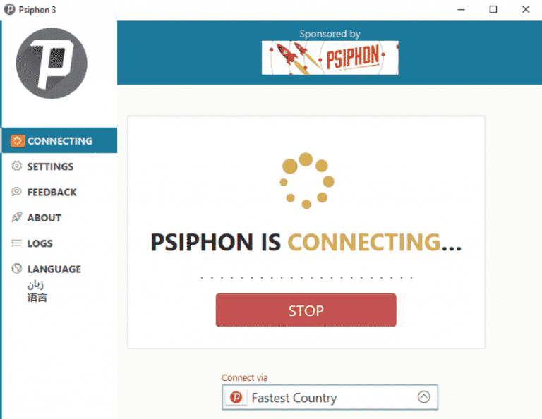 download psiphon pc pour ubuntu