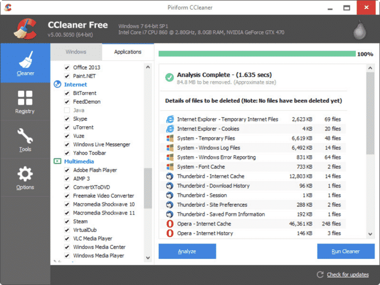 ccleaner for windows 10 64 bit filehippo