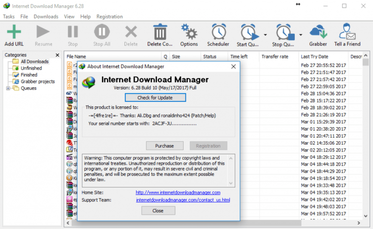 Internet Download Manager 6.38 تنزيل Windows (7/10/8), 32 ...