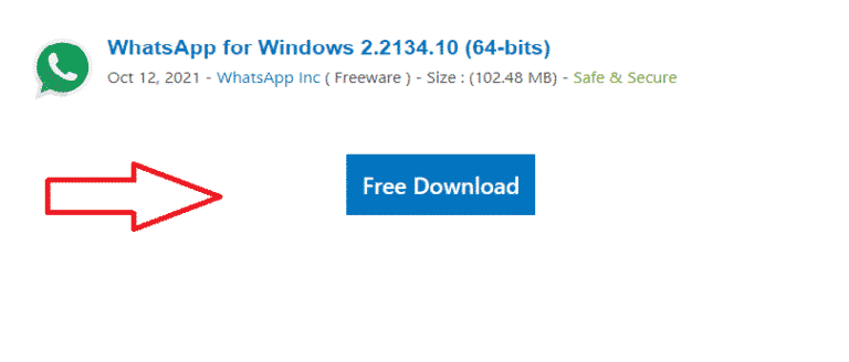 whatsapp for pc windows 10 64 bit free download