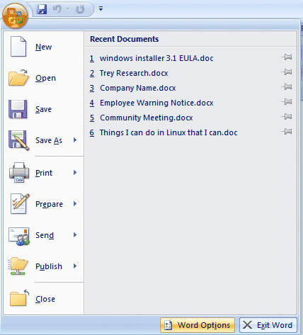 microsoft excel 2007 downloads