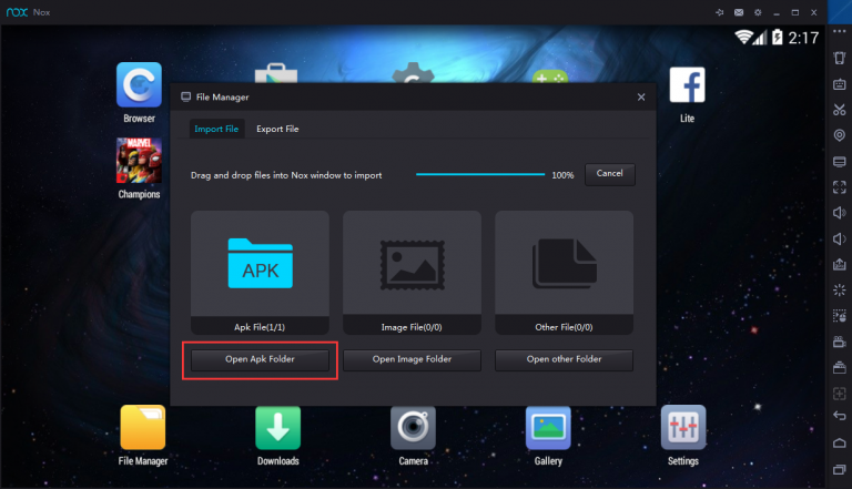 Nox App Player 7.0.5.8 download the new for android