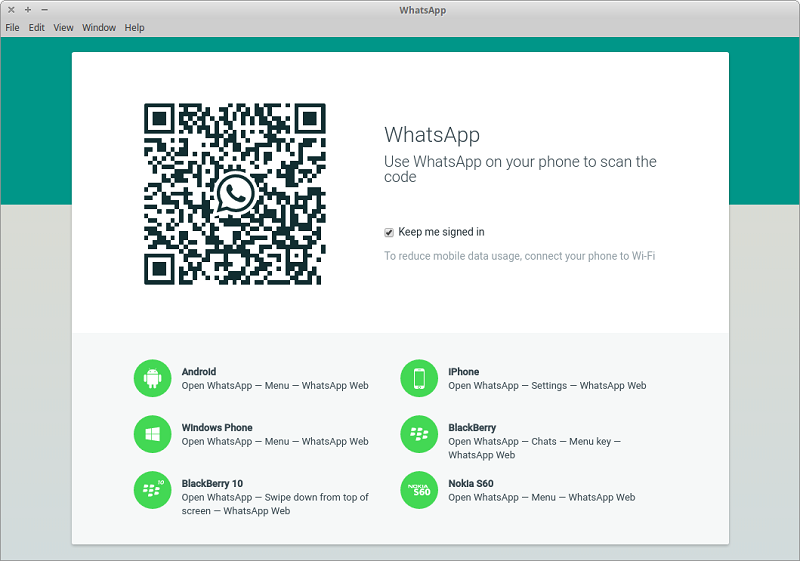 WhatsApp untuk PC