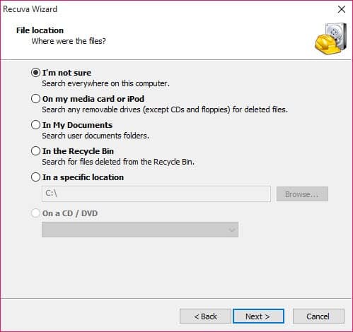 recuva download for pc