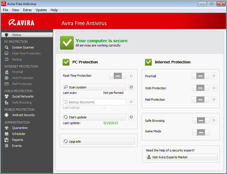 avira antivirus 2012 free download for vista