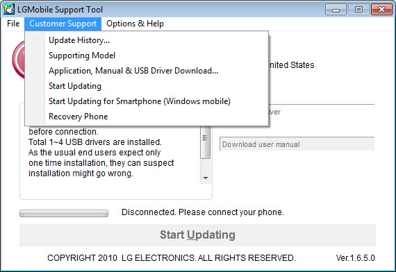 LG Mobile Tool 1.8.9.0 (7/10/8), 32/64-bit