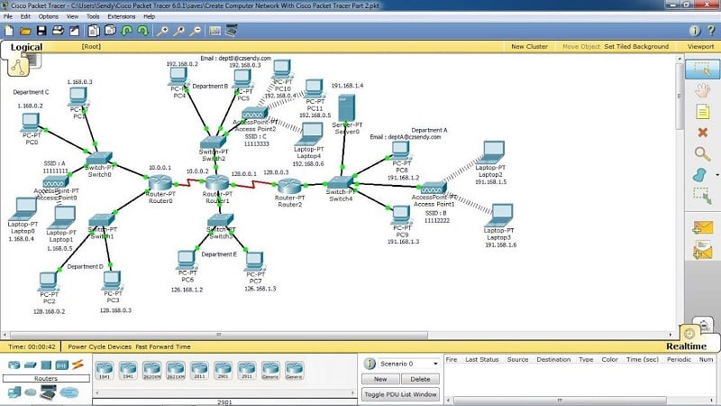 tracer cisco reseau informatique fiverr softmany