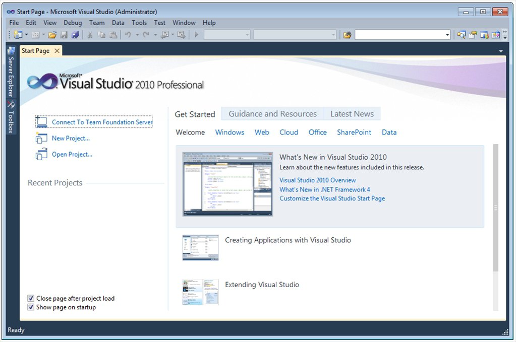microsoft visual studio 2010 express
