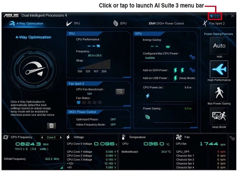 AI Suite III for Windows