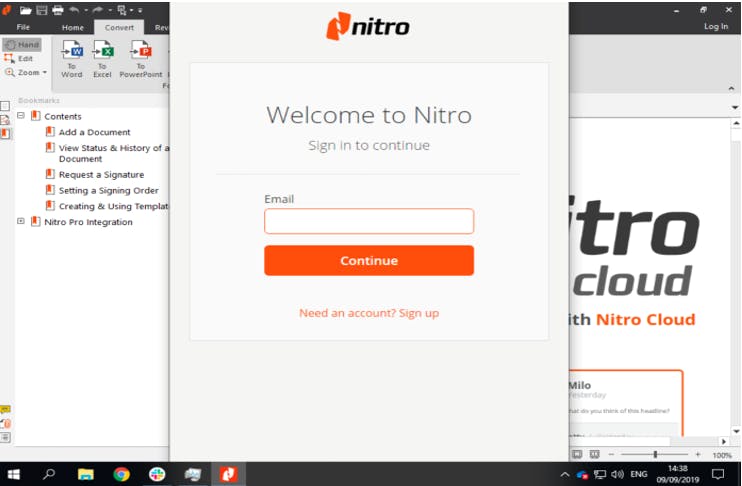 what is nitro pro