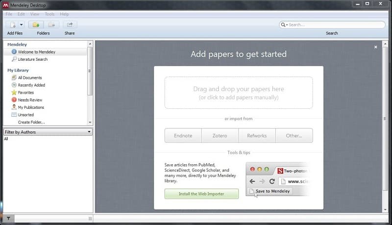 mendeley desktop download