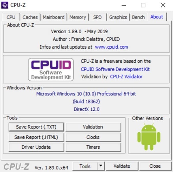 CPU-Z-PC