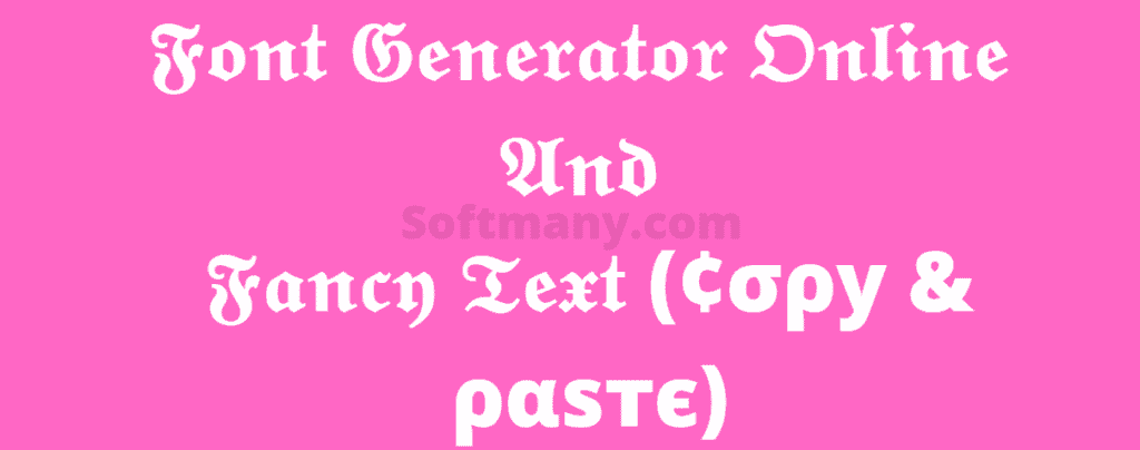 Font-Generator