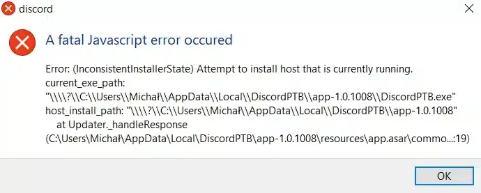 Discord-Fatal-Javascript-Error