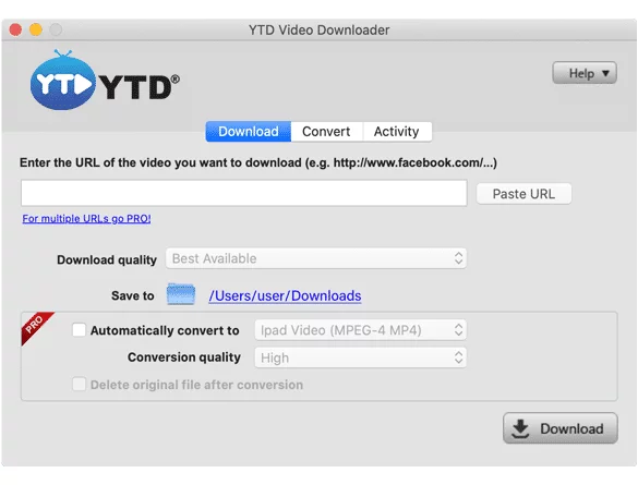 ytd-video-descargador-mac